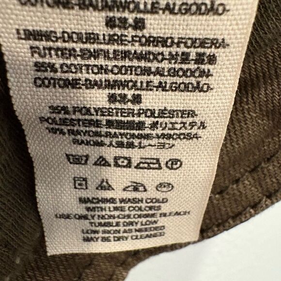 Free People Brown Utility Jacket with Dark Brown Scarf - Picture 15 of 16